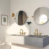 image:imageCia T6222BN 8 in Widespread 2Handle HighArc Bathroom Faucet Trim Kit Valve RequiredBrushed Gold
