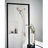 image:imageMoen 26009SRN Engage Magnetix 2in1 Combo Rain Showerhead with Handheld Spray Magnetic Docking System Spot Resist Brushed Nickel 6Spray Settings 25 GPM  Handheld Spray Magnetic Docking System Spot Resist Brushed Nickel 6Spray Settings 25 GPMSpot Resist Brushed Nickel