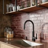 image:imageMoen 3942SRS Kitchen Soap Dispenser Spot Resist Stainless  Refillable design Deckmounted installation Builtin sink accessory Spot resist stainless finishMatte Black