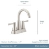 image:imageMoen 84023BZG Ronan Widespread Bath Faucet Bronze GoldBronzed Gold