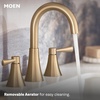 image:imageMoen 84023BZG Ronan Widespread Bath Faucet Bronze GoldBronzed Gold