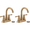 image:imageMoen 84023BZG Ronan Widespread Bath Faucet Bronze GoldBronzed Gold