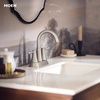 image:imageMoen 84023BZG Ronan Widespread Bath Faucet Bronze GoldBrushed Nickel