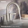 image:imageMoen 84023BZG Ronan Widespread Bath Faucet Bronze GoldBrushed Nickel