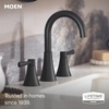 image:imageMoen 84023BZG Ronan Widespread Bath Faucet Bronze GoldMatte Black