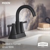 image:imageMoen 84023BZG Ronan Widespread Bath Faucet Bronze GoldMatte Black