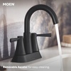 image:imageMoen 84023BZG Ronan Widespread Bath Faucet Bronze GoldMatte Black