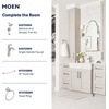 image:imageMoen 84972SRN Halle Spot Resist Brushed Nickel Widespread FaucetSpot Resist Nickel