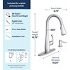image:imageMoen 87014EWSRS Essie MotionSense Wave Touchless Kitchen FaucetChrome
