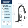 image:imageMoen 87014EWSRS Essie MotionSense Wave Touchless Kitchen FaucetMatte Black