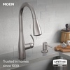 image:imageMoen 87014EWSRS Essie MotionSense Wave Touchless Kitchen FaucetSpot Resist Stainless