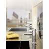image:imageMoen 90 Degree Chrome OneHandle Modern Bathroom Faucet with Drain Assembly S6700Chrome