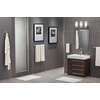 image:imageMoen Align Brushed Nickel OneHandle Modern Bathroom Faucet with Drain Assembly and Optional Deckplate 6190BNBrushed Nickel