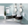 image:imageMoen Align Brushed Nickel OneHandle Modern Bathroom Faucet with Drain Assembly and Optional Deckplate 6190BNChrome