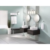 image:imageMoen Align Brushed Nickel OneHandle Modern Bathroom Faucet with Drain Assembly and Optional Deckplate 6190BNChrome