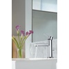 image:imageMoen Align Brushed Nickel OneHandle Modern Bathroom Faucet with Drain Assembly and Optional Deckplate 6190BNChrome
