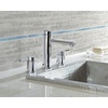 image:imageMoen Align Chrome TwoHandle Modern 8Inch Widespread Bathroom Faucet Trim Kit Valve Required T6193Chrome