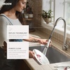 image:imageMoen Align Spot Resist Stainless Pulldown Kitchen Faucet Single Hole Modern Spring Style with PreRinse and Power Boost Pull Down Sprayer Easy Installation 5923SRSChrome