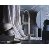 image:imageMoen Align Spot Resist Stainless Pulldown Kitchen Faucet Single Hole Modern Spring Style with PreRinse and Power Boost Pull Down Sprayer Easy Installation 5923SRSSpot Resist Stainless