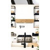 image:imageMoen Align Spot Resist Stainless Pulldown Kitchen Faucet Single Hole Modern Spring Style with PreRinse and Power Boost Pull Down Sprayer Easy Installation 5923SRSMatte Black