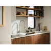 image:imageMoen Align Spot Resist Stainless Pulldown Kitchen Faucet Single Hole Modern Spring Style with PreRinse and Power Boost Pull Down Sprayer Easy Installation 5923SRSSpot Resist Stainless