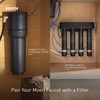 image:imageMoen Align Spot Resist Stainless Pulldown Kitchen Faucet Single Hole Modern Spring Style with PreRinse and Power Boost Pull Down Sprayer Easy Installation 5923SRSChrome