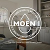 image:imageMoen Align Spot Resist Stainless Pulldown Kitchen Faucet Single Hole Modern Spring Style with PreRinse and Power Boost Pull Down Sprayer Easy Installation 5923SRSBrushed Gold