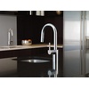 image:imageMoen Align Spot Resist Stainless Pulldown Kitchen Faucet Single Hole Modern Spring Style with PreRinse and Power Boost Pull Down Sprayer Easy Installation 5923SRSChrome