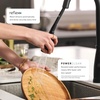 image:imageMoen Align Spot Resist Stainless Pulldown Kitchen Faucet Single Hole Modern Spring Style with PreRinse and Power Boost Pull Down Sprayer Easy Installation 5923SRSMatte Black