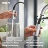 image:imageMoen Arbor Spot Resist Stainless Motionsense Wave Sensor Touchless OneHandle Single Hole Kitchen Sink Faucet 7594EWSRSChrome