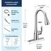image:imageMoen Arbor Spot Resist Stainless Motionsense Wave Sensor Touchless OneHandle Single Hole Kitchen Sink Faucet 7594EWSRSChrome