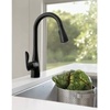 image:imageMoen Arbor Spot Resist Stainless Motionsense Wave Sensor Touchless OneHandle Single Hole Kitchen Sink Faucet 7594EWSRSMatte Black
