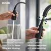 image:imageMoen Arbor Spot Resist Stainless Motionsense Wave Sensor Touchless OneHandle Single Hole Kitchen Sink Faucet 7594EWSRSOil Rubbed Bronze
