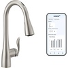 image:imageMoen Arbor Spot Resist Stainless Motionsense Wave Sensor Touchless OneHandle Single Hole Kitchen Sink Faucet 7594EWSRSStainless