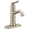 image:imageMoen Belfield Oil Rubbed Bronze OneHandle Bathroom Sink Faucet with Drain Assembly and Optional Deckplate 6402ORBBrushed Nickel