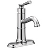 image:imageMoen Belfield Oil Rubbed Bronze OneHandle Bathroom Sink Faucet with Drain Assembly and Optional Deckplate 6402ORBChrome