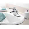 image:imageMoen Chateau Chrome Single Handle Centerset Lavatory Bathroom Faucet With Drain Assembly L64621