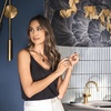 image:imageMoen Cia Brushed Gold Motionsense Wave Touchless Single Handle Bathroom Sink Faucet 6221EWBGBrushed Gold