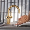 image:imageMoen Cia Brushed Gold Motionsense Wave Touchless Single Handle Bathroom Sink Faucet 6221EWBGBrushed Gold