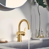 image:imageMoen Cia Brushed Gold Motionsense Wave Touchless Single Handle Bathroom Sink Faucet 6221EWBGBrushed Gold