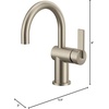 image:imageMoen Cia Brushed Gold Motionsense Wave Touchless Single Handle Bathroom Sink Faucet 6221EWBGBrushed Nickel