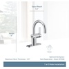 image:imageMoen Cia Brushed Gold Motionsense Wave Touchless Single Handle Bathroom Sink Faucet 6221EWBGMatte Black