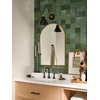image:imageMoen Colinet Brushed Gold Traditional TwoHandle Widespread HighArc Bathroom Faucet with Cross Handles Valve Required TS44103BGMatte Black