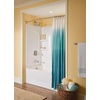 image:imageMoen Conway Spot Resist Brushed Nickel Bathroom Shower Trim Kit with Square Showerhead Handle Tub Spout and PosiTemp Valve Included 82922SRNSpot Resist Nickel