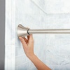 image:imageMoen Curved Tension Shower Curtain Rod 5760 in CSR2172BN  Curved rod design Tension mount installation Adjustable 5760 Brushed nickel finish No drilling requiredBrushed Nickel