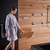 image:imageMoen DN7110 Home Care FoldDown Shower Chair Teak Wood Bench with Stainless Steel amp Aluminum Frame WallMounted ADA Compliant Supports up to 400 lbsTeak Wood