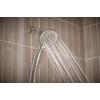 image:imageMoen Engage Chrome Magnetix SixFunction 55Inch Wide Handheld Shower Head with Hose and Magnetic Docking System 26112Spot Resist Brushed Nickel