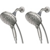 image:imageMoen Engage Chrome Magnetix SixFunction 55Inch Wide Handheld Shower Head with Hose and Magnetic Docking System 26112Spot Resist Brushed Nickel
