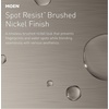 image:imageMoen Engage Chrome Magnetix SixFunction 55Inch Wide Handheld Shower Head with Hose and Magnetic Docking System 26112Spot Resist Brushed Nickel