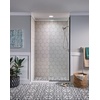 image:imageMoen Engage Chrome Magnetix SixFunction 55Inch Wide Handheld Shower Head with Hose and Magnetic Docking System 26112Spot Resist Brushed Nickel